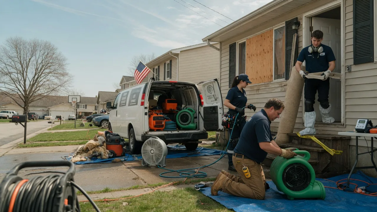 Water Damage Restoration in Newbury, OH near me